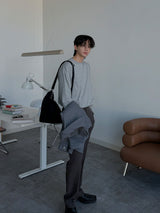 All Day 20 サイドスリット長袖Tシャツ
