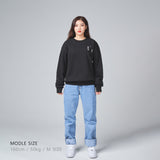ベーシックロゴクルーネック / Basic Logo Crew Neck Black (4561790304374)