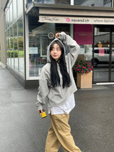 Aube cropped hood