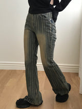 Reese boot-cut denim pants