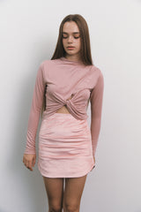 Shirring Top Pink