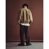 Dリングストラップハリントンジャケット / D-RING STRAP HARRINGTON JACKET_BR