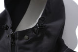 HOOD ZIP UP JACKET (charcoal mix)