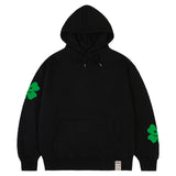 [UNISEX] Multi Clover Smile Drawing Hoodie