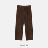 LMN マリンコーデュロイワイドパンツ / LMN Marine Corduroy Wide Pants (4 colors)