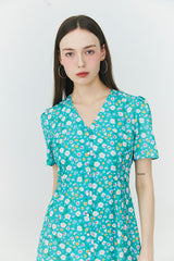フローラル2ウェイドレス/Floral 2way Dress