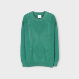 ASCLO Pigment Diamond Cable Knit (3color)