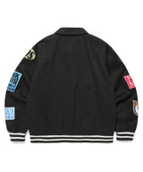 ファンキータウンボンバージャケット / FUNKY TOWN BOMBER JACKET BLACK(CV2DSUJ240A)