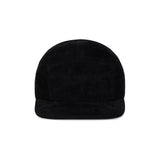 VA Square Suede Camp Cap / Black
