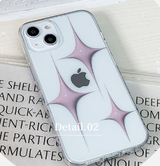 ハイティーンスターピングフォーンケース / High Teen Star Pink Phone Case