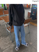 サイドスリットデニムパンツ / ASCLO Side Slit Denim Pants (2color) (6685980033142)