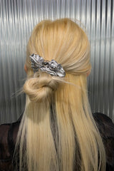 NO.361 [シルバー] シュシュヘアシャインシルバーハート