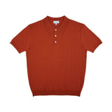 マッスルフィットVネックヘンリーネックショートスリーブニットウェア (4 colors)