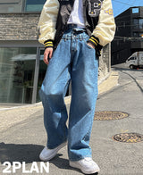 theボタンデニムパンツ (2 color) (6699545297014)
