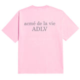 ADLV ベーシック半袖Tシャツ2  PINK