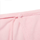 チェリーテリーラップスカート / CHERRY TERRY WRAP SKIRT [Light Pink]