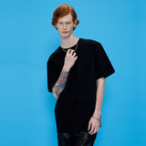 OTHER-Logo T-shirt [Black] (6592465469558)