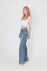 [Sserpe x Dilettantisme] Mid Washing Semi Baggy Denim Pants (6695941406838)