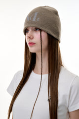 MUCENT SIGNATURE BEANIE (BEIGE)