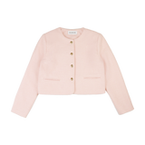 TIDY ROUND TWEED JACKET