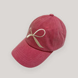 Red Pigment Ribbon Cap