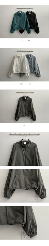 ノコストリングハイネックウィンドブレーカー / Noco String High-Neck Windbreaker