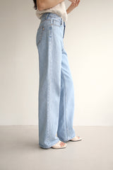 ケイリージーンズ / KALEY JEANS / LONG STRAIGHT DENIM PANTS
