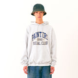 ソーシャルクラブフーディー / Social Club Hoodie (White Melange)
