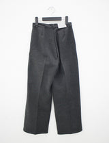 ブラッシュワンピンタックスラックス/No.5235 Brushed one-pin tuck slacks (2color)