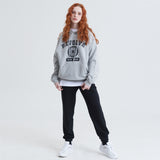 Signature Logo Emblem Hoodie Gray (6540198609014)