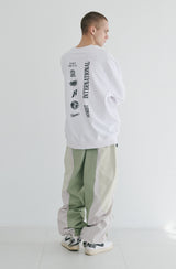 ラインジョガーパンツ / BSR2223FWPT047 WD HF LINE JOGGER PANTS CREAM KHAKI