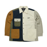 ロゴカラーコットンベーシックジャケット/BSR2223FWJK066 LOGO COLLAR COTTON BASIC JACKET MIX