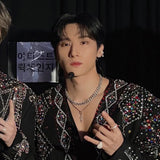ダイク クロス ネックレス / [MONSTA X] Dike Cross Necklace (silver)