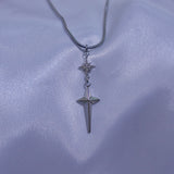 Shiny Cross Necklace
