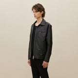 COWHIDE SINGLE RIDER JACKET
