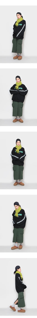 オープンカーゴロングスカート / open cargo long skirt