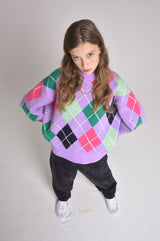 argyle knit (ivory)(Copy) (6628349902966)