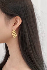 no.5ピアスゴールド / no.5 earring gold