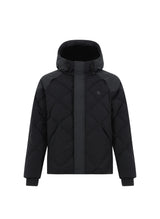 CORDURRA NYLON MIX HOODED DOWN PUFFER