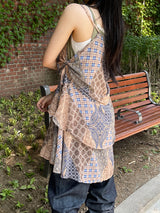 ボヘミアンヒッピーレイヤードドレス / Bohemian hippie layered dress