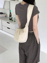 フリア半月ハーフツーウェイビッグショルダークロスボディバッグ / FLIR Vandal Half Two-Way Big Shoulder Crossbody Bag