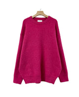 (UNISEX) サイレンスウールオーバーニット