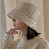 VA Square Padding Bucket Hat / Beige