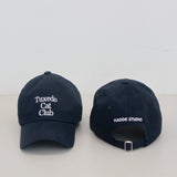 タキシードキャットクラブボールキャップ / TUXEDO CAT CLUB BALL CAP NAVY