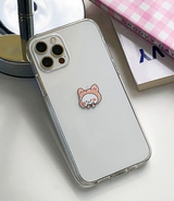 キューティキャットピンクフォーンケース / Cutie Cat. Pink phone case