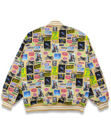 スペースグラフィック_バシティジャケット/ Space_Graphic Varsity Jacket BEIGE (6613187592310)