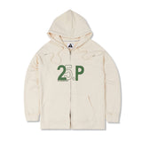 センスロゴフードジップアップ/25P SENSE LOGO HOOD ZIP UP_CREAM