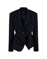 ピンチドテーラードジャケット / DOZI - Pinched Tailored Jacket _ Dark Navy