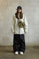 アクティブフーデッドジャケット/BSR2223FWJK042 ACTIVE HOODED JACKET CREAM