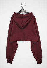 ニューヨーククロップフーデッドTシャツ / New York Crop Hooded T-shirt (2color)